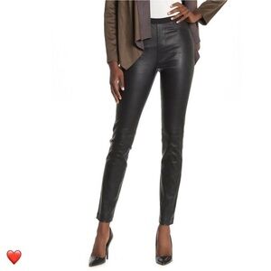 Bagatelle.City Genuine Leather Leggings Black Size XS Lambskin Skinny Pants NWT